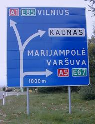 Litauen: Autobahn